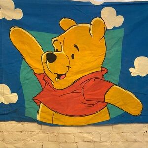 Vintage Winnie the Pooh & Piglet Pillowcase